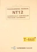 Tsugami-Tsugami NT12, Swissturn Lathe Programming Manual 1984-NT12-Swiss Type-01
